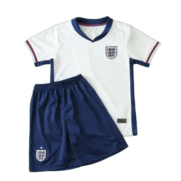 2024 UEFA England home Kids kit