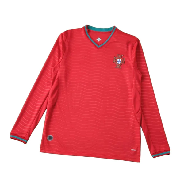 2026 FIFA World Cup Portugal home Long sleeved Fan version