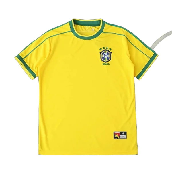 1998 season Brazil home retro Fan version