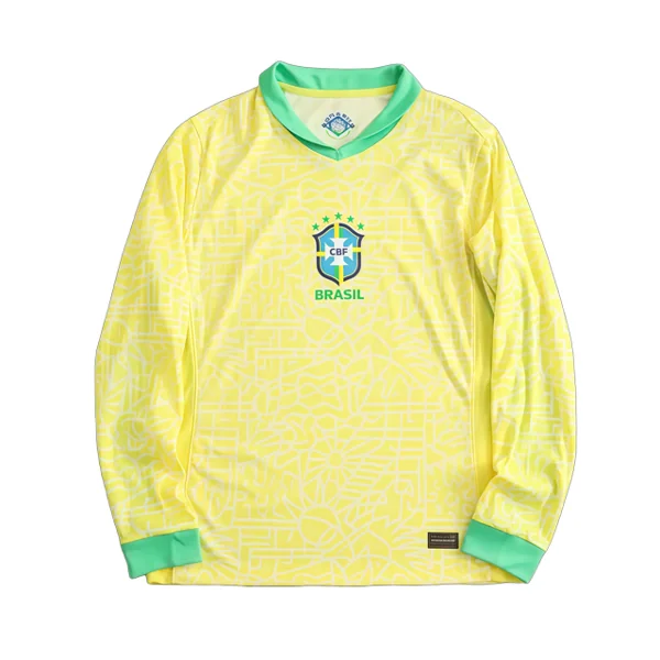 2024 season Brazil home Long sleeve Player version
