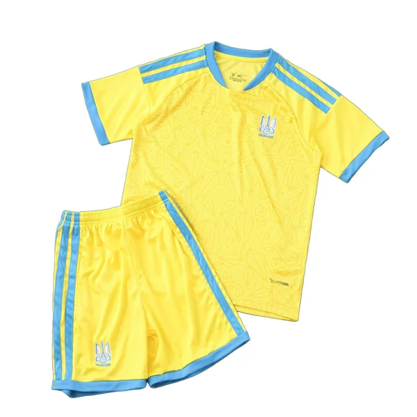 2026 FIFA World Cup Ukraine home Kids kit