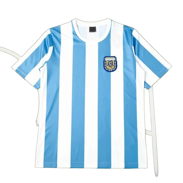 86 season Argentina home retro Fan version
