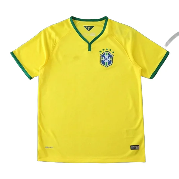 2014 season Brazil home retro Fan version