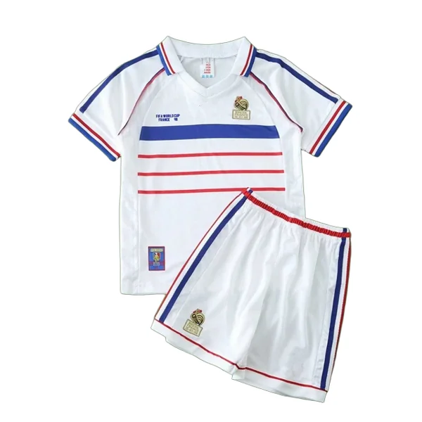 1998 France away retro Kids kit