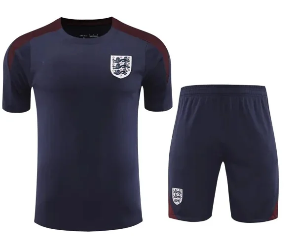 2425 England Training clothes suit Short sleeve Fan version