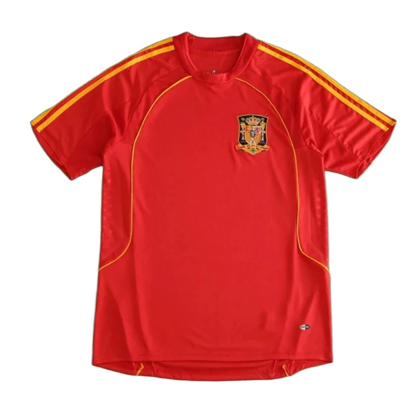 2008 season Spain home retro Fan version