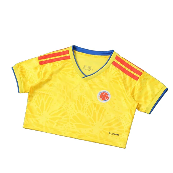 2026 FIFA World Cup Colombia Home Cropped Jersey