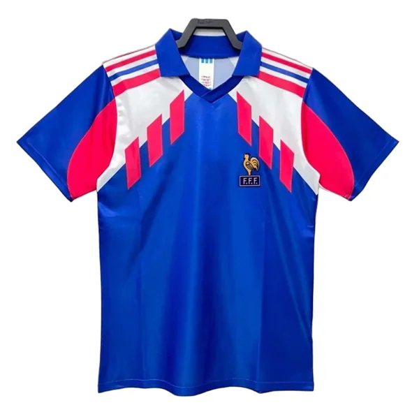 1990 season France Home retro Fan version