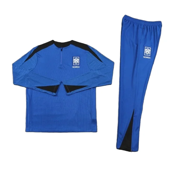 2425 Republic of Korea blue Training suit set
