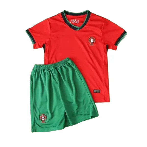 2024 UEFA Portugal home Kids kit