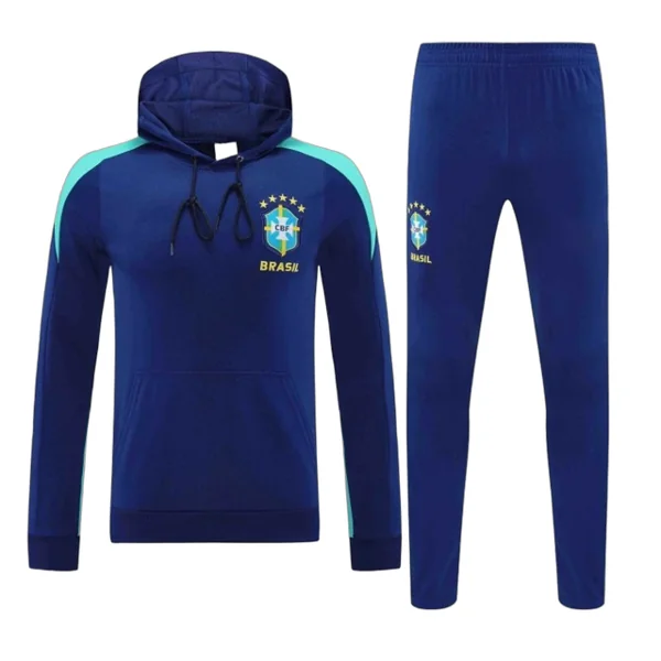2526 season Brazil Training suit hooded set