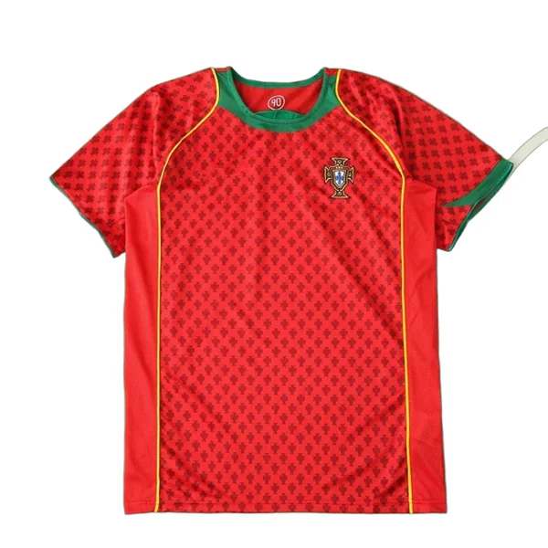 2004 season Portugal home retro Fan version