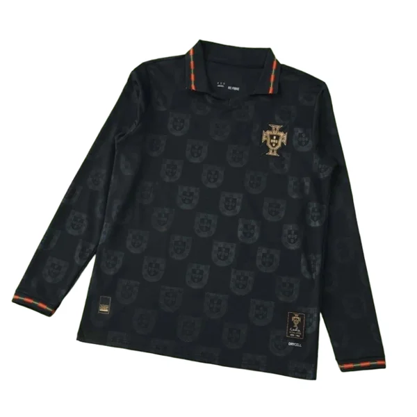 2025 Portugal Tribute to Eusebio Special Edition Long sleeved Fan version