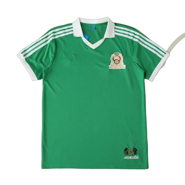1986 season Mexico home retro Fan version