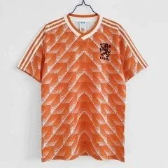 1988 season Netherlands home retro Fan version