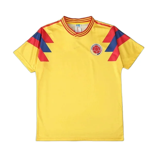 1990 season Colombia home retro Fan version