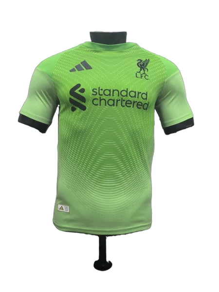 2526 Season Liverpool Green Goalkeeper Player Edition Jersey