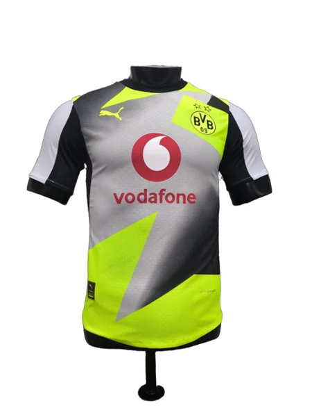 2526 Season Dortmund Away Player Version Jersey
