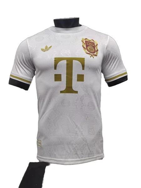 Bayern Munich 125th Anniversary White Jersey Player Edition