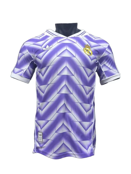 2526 Season Retro Purple Real Madrid Player Edition Jersey