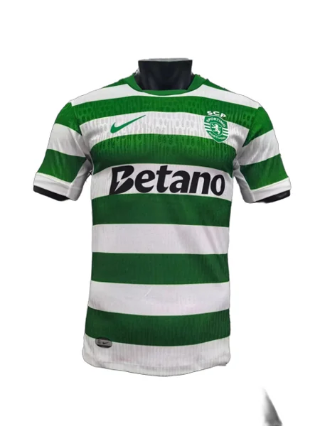2526 Season Sporting Lisbon Home Player Edition Jersey