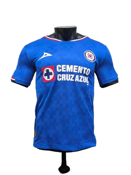 2526 Season Cross Blue Home Jersey Player Version