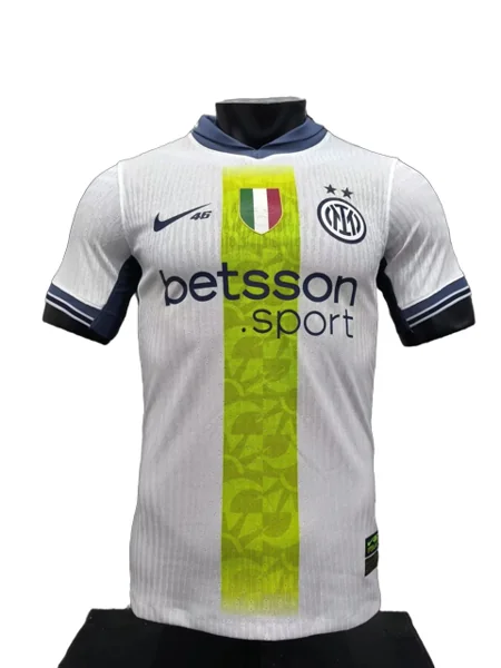 Inter Milan away game Rossi co-branded jersey player version