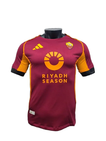 2526 Season Roma Home Jersey Player Version