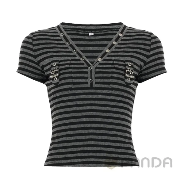 Striped workwear T-Shirt