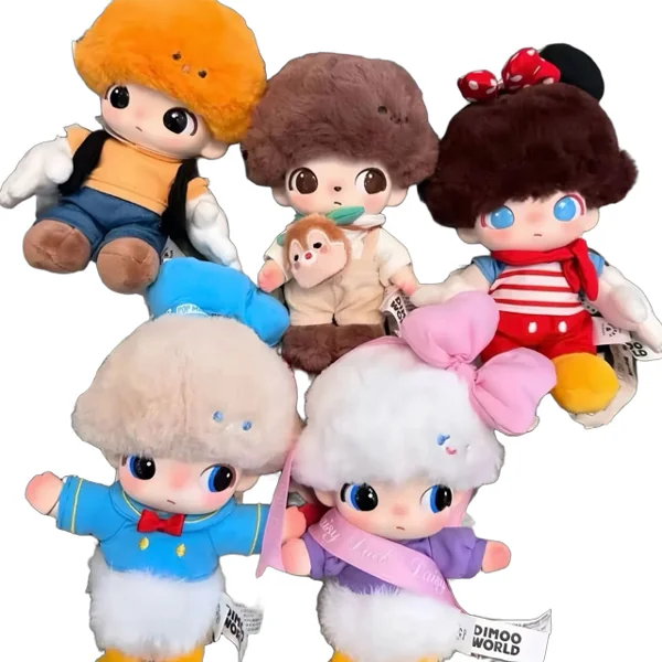 Dimoo World Plush Key Ring