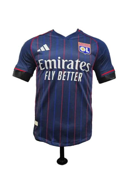 2526 Season Lyon away player version jersey