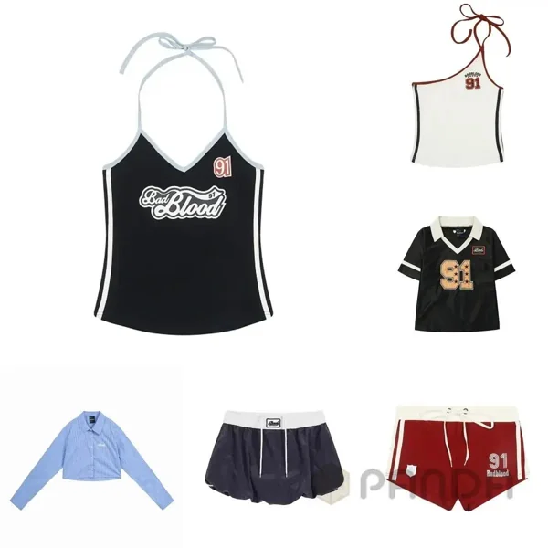 Badblood suspender set Compilations Shorts