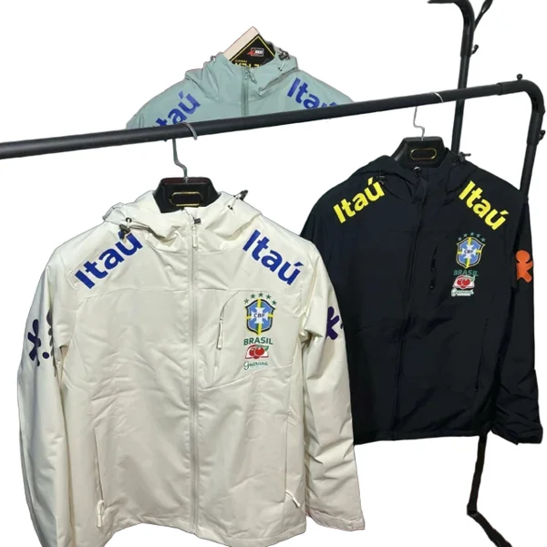 Brazil Team Football Jersey Jacket